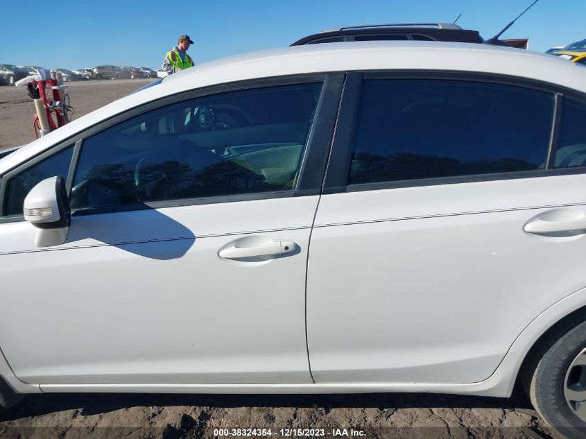 2013 HONDA CIVIC HYBRID - 19XFB4F35DE203394