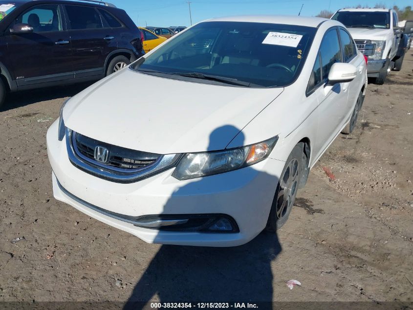2013 HONDA CIVIC HYBRID - 19XFB4F35DE203394