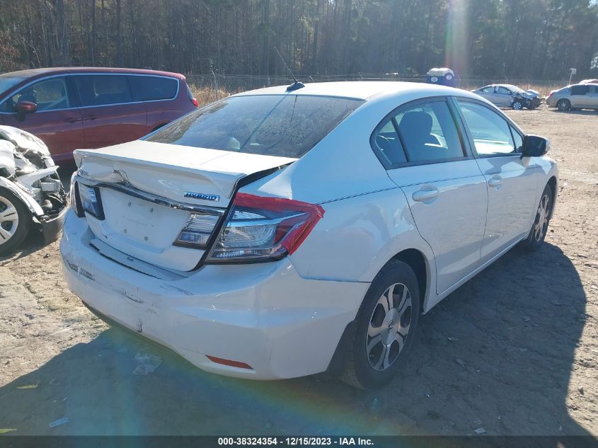 2013 HONDA CIVIC HYBRID - 19XFB4F35DE203394