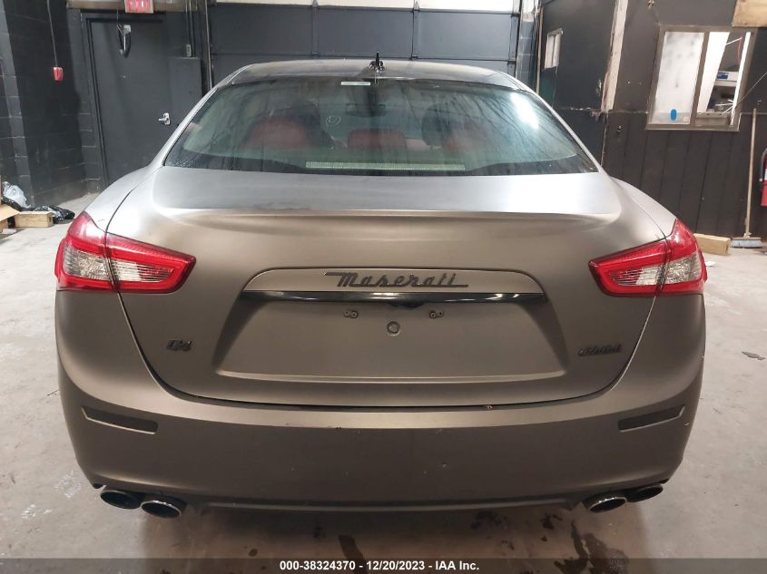 2015 MASERATI GHIBLI S Q4 ZAM57RTA6F1140207