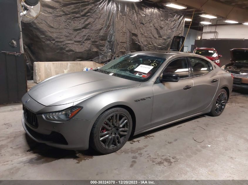 2015 MASERATI GHIBLI S Q4 ZAM57RTA6F1140207