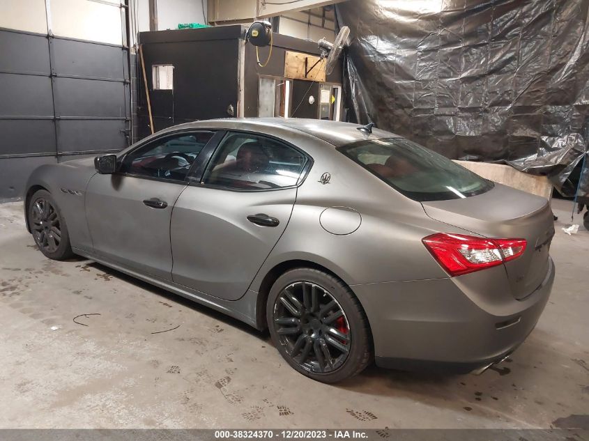 2015 MASERATI GHIBLI S Q4 ZAM57RTA6F1140207