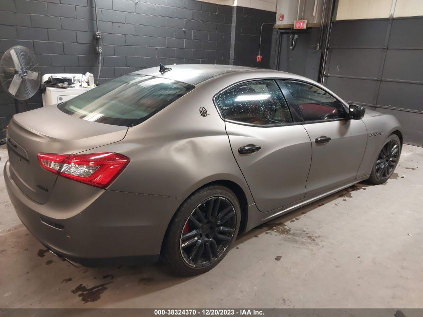 2015 MASERATI GHIBLI S Q4 ZAM57RTA6F1140207