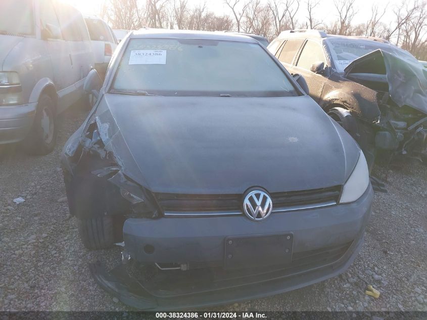 2015 VOLKSWAGEN GOLF TDI S 4-DOOR 3VWRA7AU5FM028510