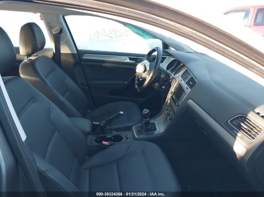 2015 VOLKSWAGEN GOLF TDI S 4-DOOR 3VWRA7AU5FM028510