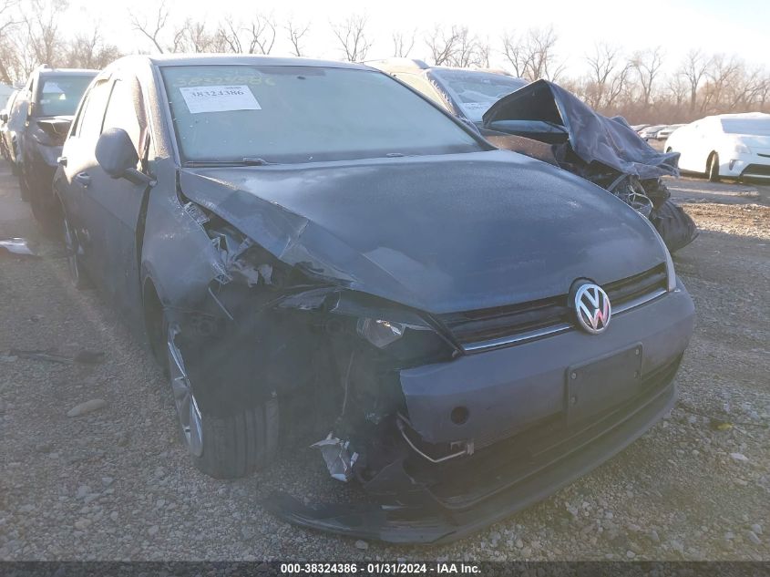 2015 VOLKSWAGEN GOLF TDI S 4-DOOR 3VWRA7AU5FM028510