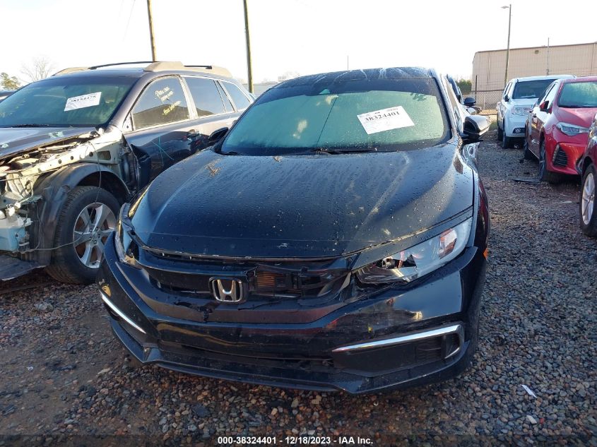 2021 HONDA CIVIC LX - 19XFC2F60ME000604