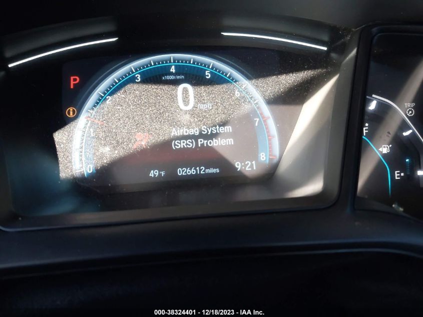 2021 HONDA CIVIC LX - 19XFC2F60ME000604