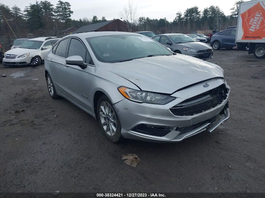 2017 FORD FUSION HYBRID SE - 3FA6P0LU8HR238362