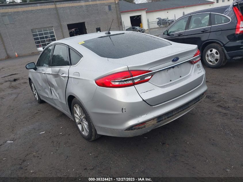 2017 FORD FUSION HYBRID SE - 3FA6P0LU8HR238362