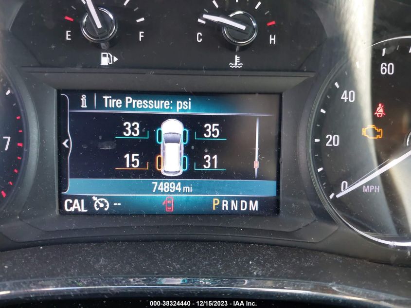 2019 BUICK ENCORE PREFERRED - KL4CJESB9KB909264