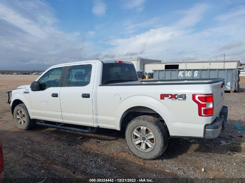 2018 FORD F-150 XL - 1FTFW1E54JFB73473