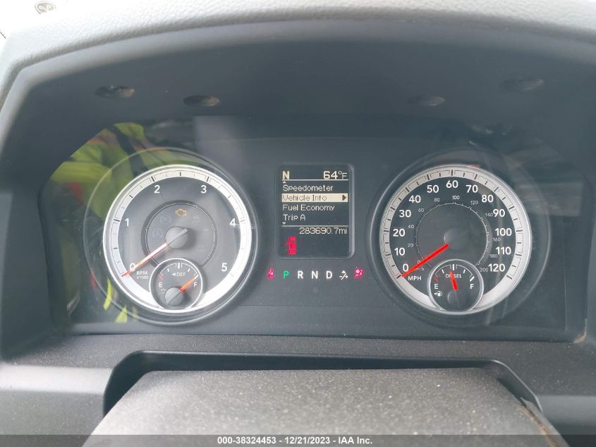 2013 RAM 2500 SLT - 3C6UR5JL3DG520313