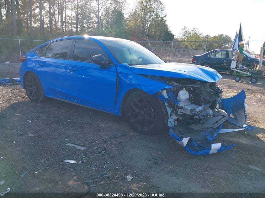 VIN 19XFL2H83NE014884 2022 HONDA CIVIC SPORT