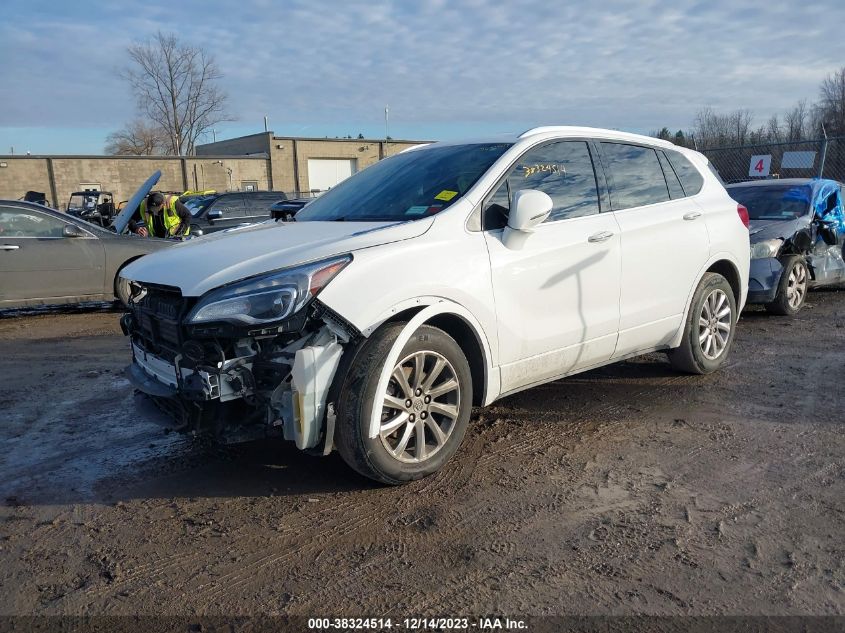 VIN LRBFX2SA1KD020095 2019 BUICK ENVISION AWD ESSENCE