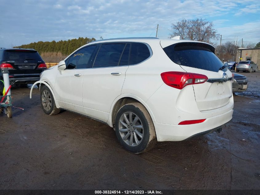 VIN LRBFX2SA1KD020095 2019 BUICK ENVISION AWD ESSENCE
