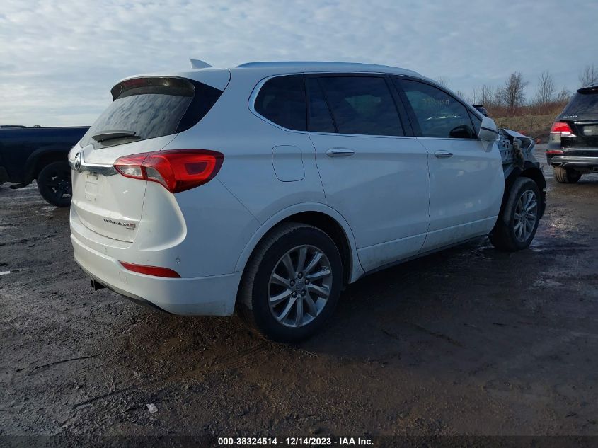 VIN LRBFX2SA1KD020095 2019 BUICK ENVISION AWD ESSENCE