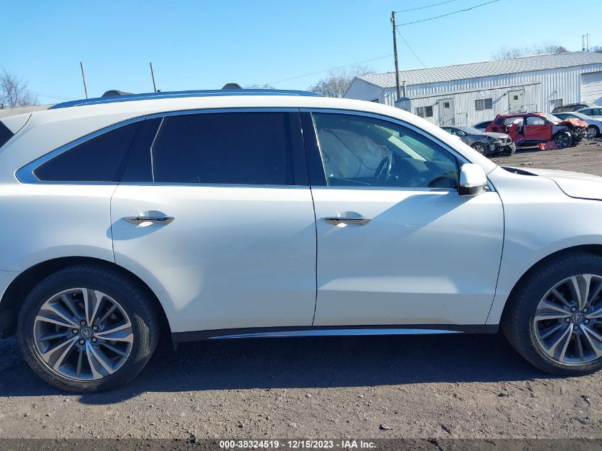 2017 ACURA MDX TECHNOLOGY PKG - 5FRYD4H56HB010834