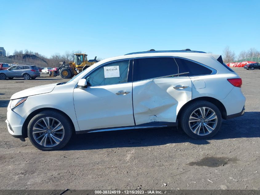 2017 ACURA MDX TECHNOLOGY PKG - 5FRYD4H56HB010834