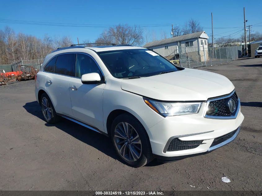 2017 ACURA MDX TECHNOLOGY PKG - 5FRYD4H56HB010834