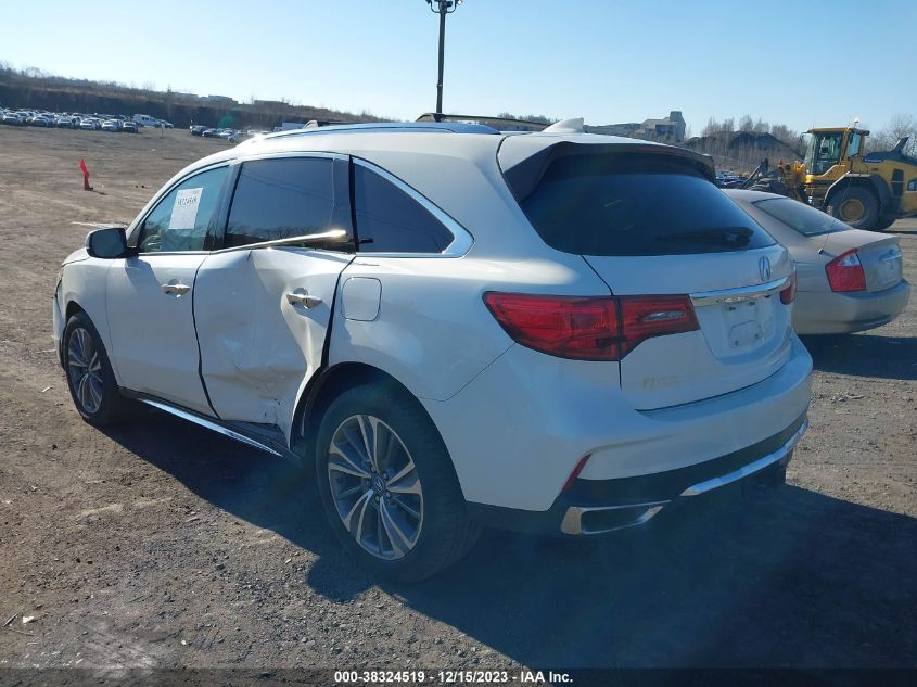 2017 ACURA MDX TECHNOLOGY PKG - 5FRYD4H56HB010834