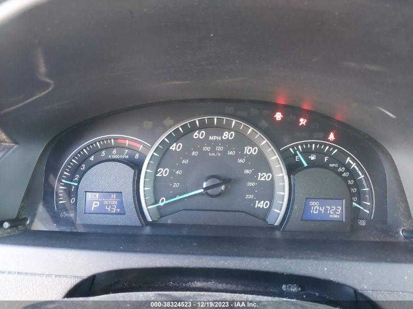 2013 TOYOTA CAMRY LE - 4T1BF1FK6DU658258