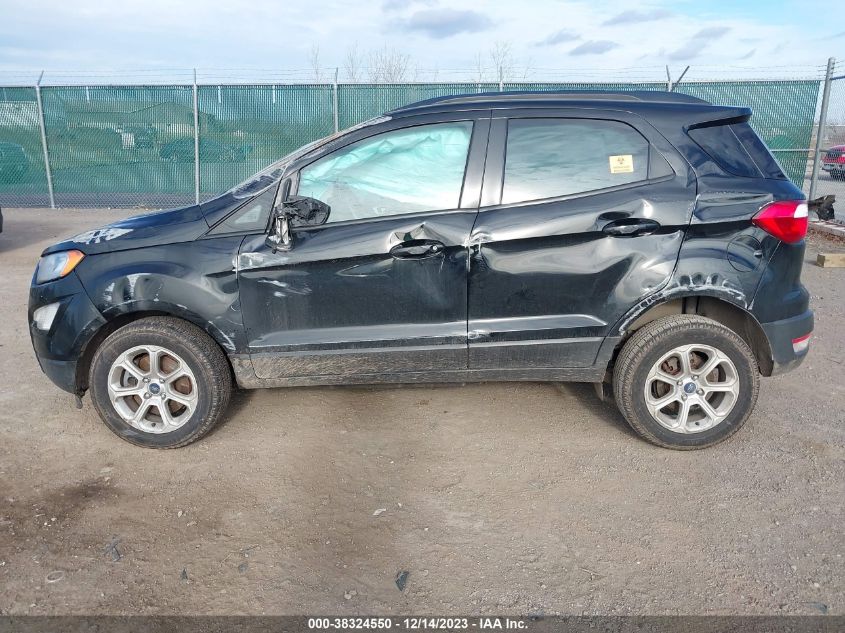2018 FORD ECOSPORT SE - MAJ6P1UL1JC197993