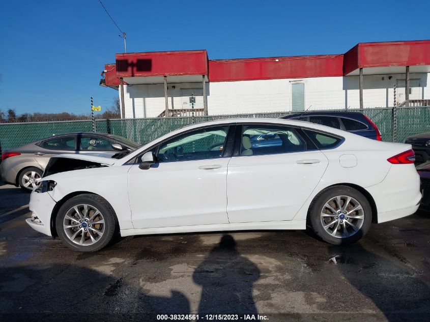 2017 FORD FUSION SE - 3FA6P0HD0HR249543