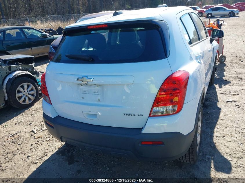 2015 CHEVROLET TRAX 1LS - KL7CJKSB3FB071014
