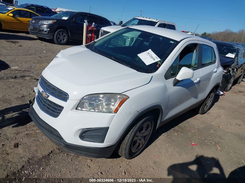 2015 CHEVROLET TRAX 1LS - KL7CJKSB3FB071014