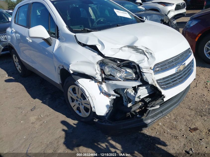 2015 CHEVROLET TRAX 1LS - KL7CJKSB3FB071014