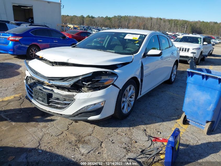 2020 CHEVROLET MALIBU FWD LT - 1G1ZD5ST2LF002293