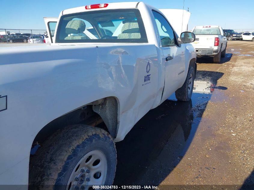 2013 CHEVROLET SILVERADO 1500 WORK TRUCK - 1GCNKPE04DZ143813