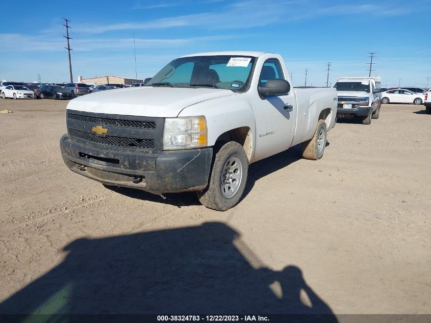 2013 CHEVROLET SILVERADO 1500 WORK TRUCK - 1GCNKPE04DZ143813