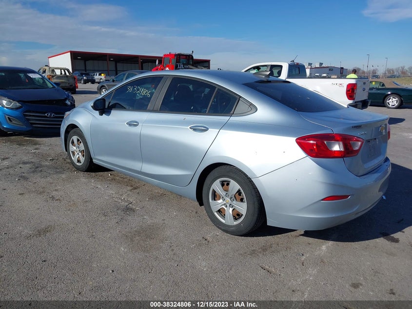 VIN 1G1BC5SM4H7250253 2017 CHEVROLET CRUZE LS AUTO