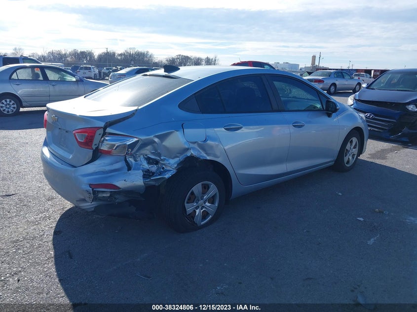 VIN 1G1BC5SM4H7250253 2017 CHEVROLET CRUZE LS AUTO