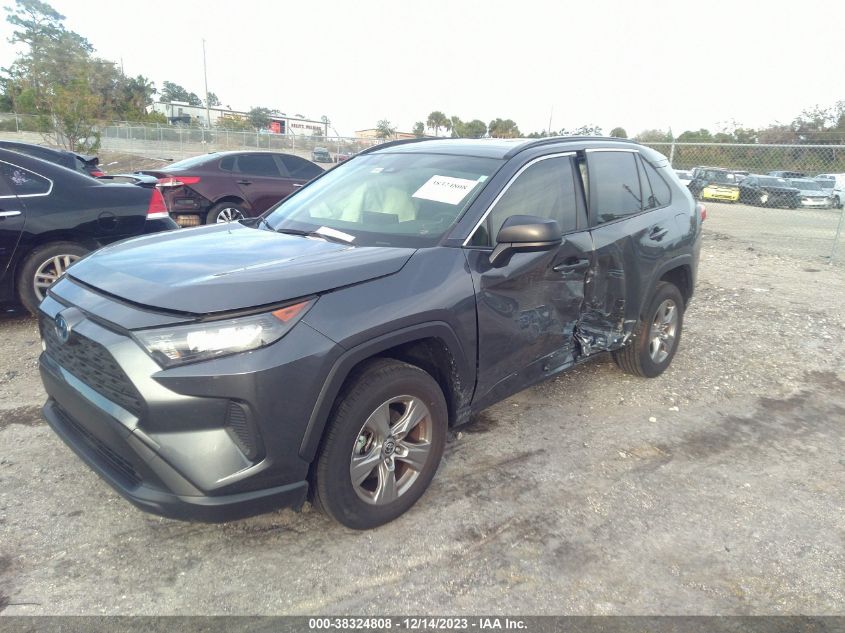 2022 TOYOTA RAV4 LE HYBRID - JTMLWRFV5ND158787
