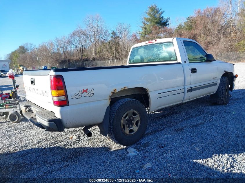 1GCEK14V21E172093 | 2001 CHEVROLET SILVERADO 1500