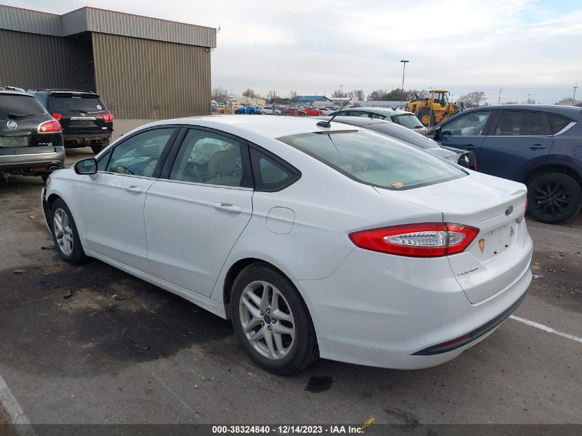 2013 FORD FUSION SE - 3FA6P0H79DR386016