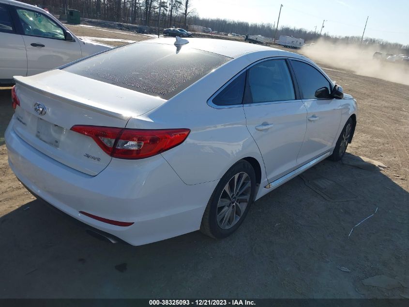 2015 HYUNDAI SONATA SPORT/LIMITED - 5NPE34AF4FH213228