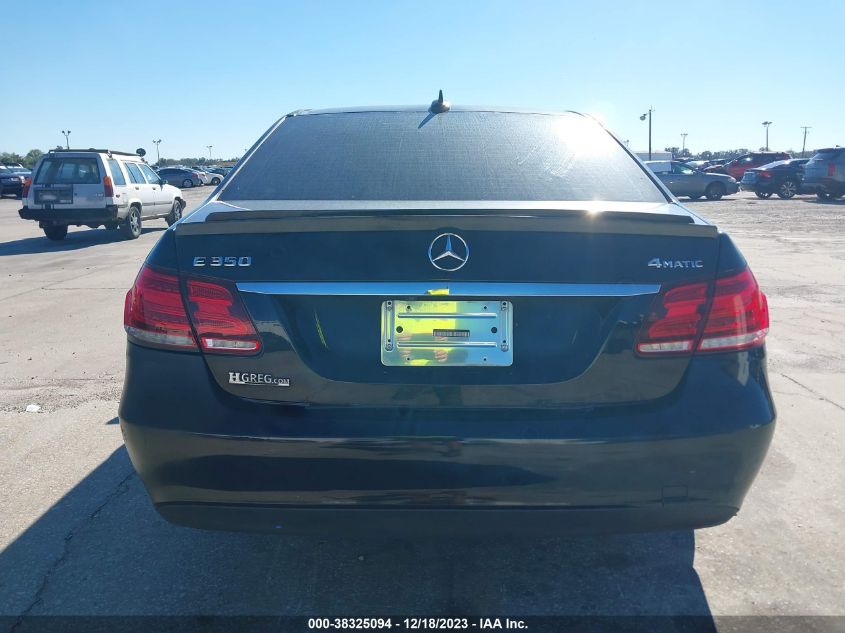 2015 MERCEDES-BENZ E 350 4MATIC - WDDHF8JB7FB130991