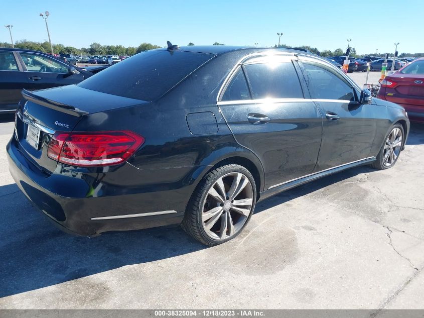 2015 MERCEDES-BENZ E 350 4MATIC - WDDHF8JB7FB130991