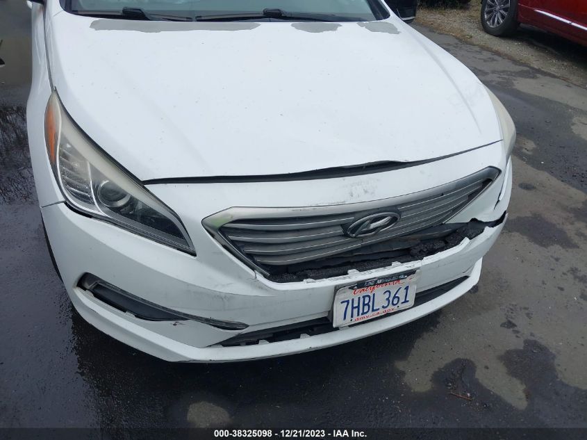 2015 HYUNDAI SONATA SE - 5NPE24AF0FH075061