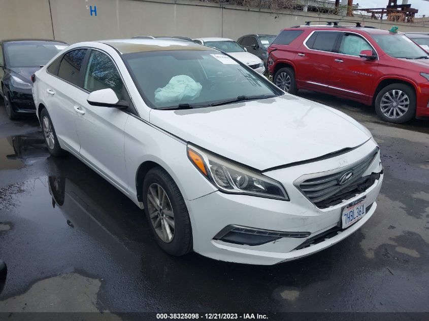 2015 HYUNDAI SONATA SE - 5NPE24AF0FH075061