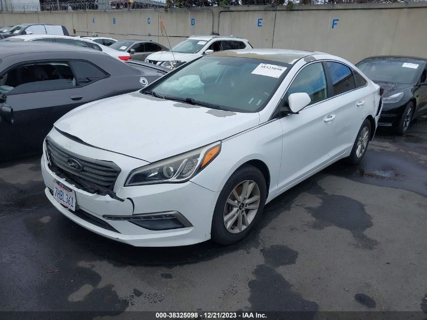 2015 HYUNDAI SONATA SE - 5NPE24AF0FH075061