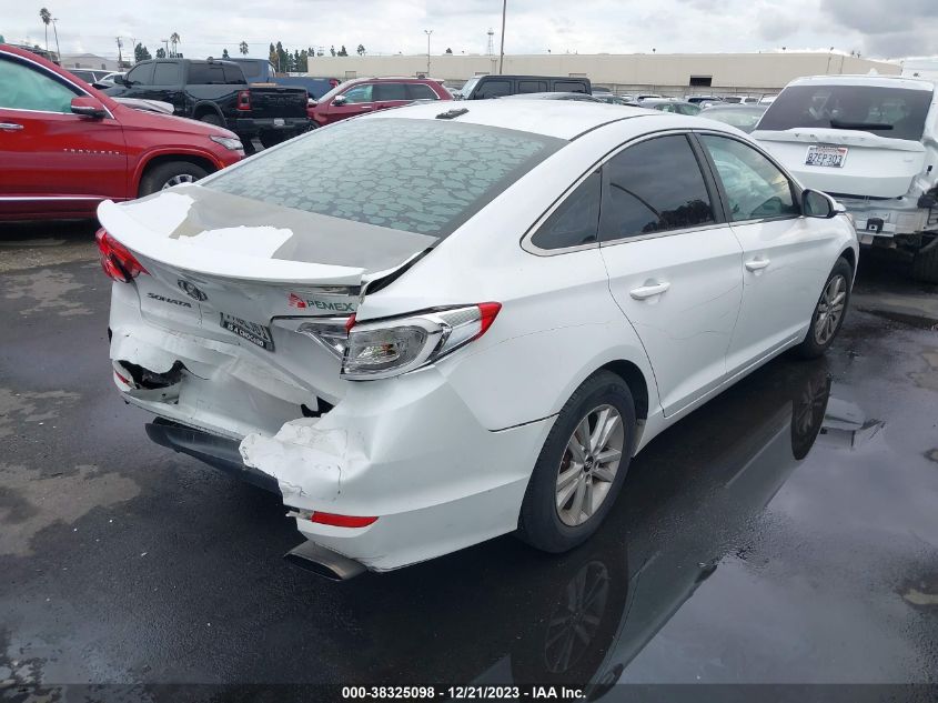 2015 HYUNDAI SONATA SE - 5NPE24AF0FH075061