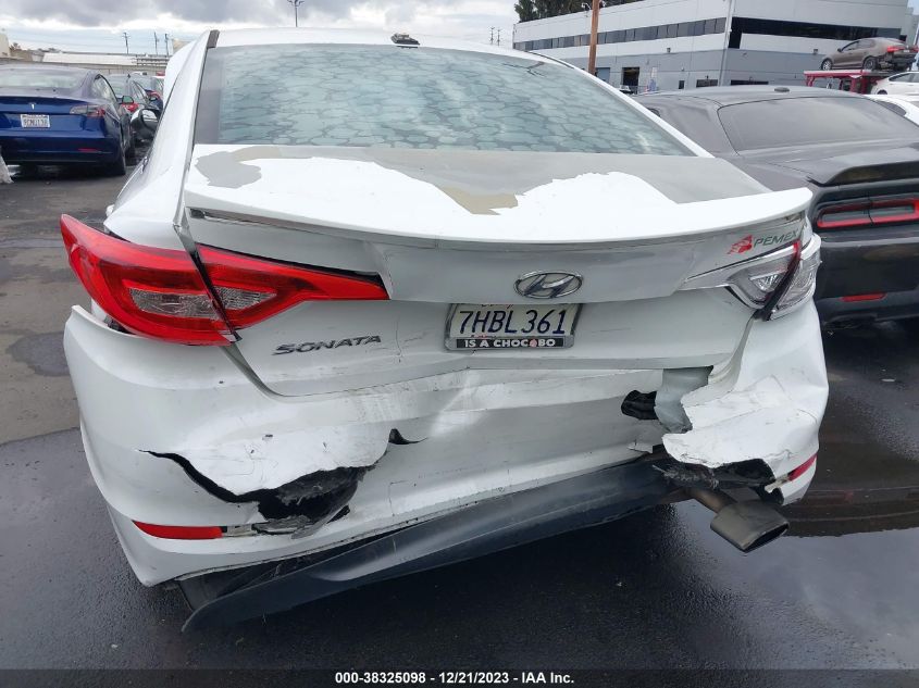 2015 HYUNDAI SONATA SE - 5NPE24AF0FH075061