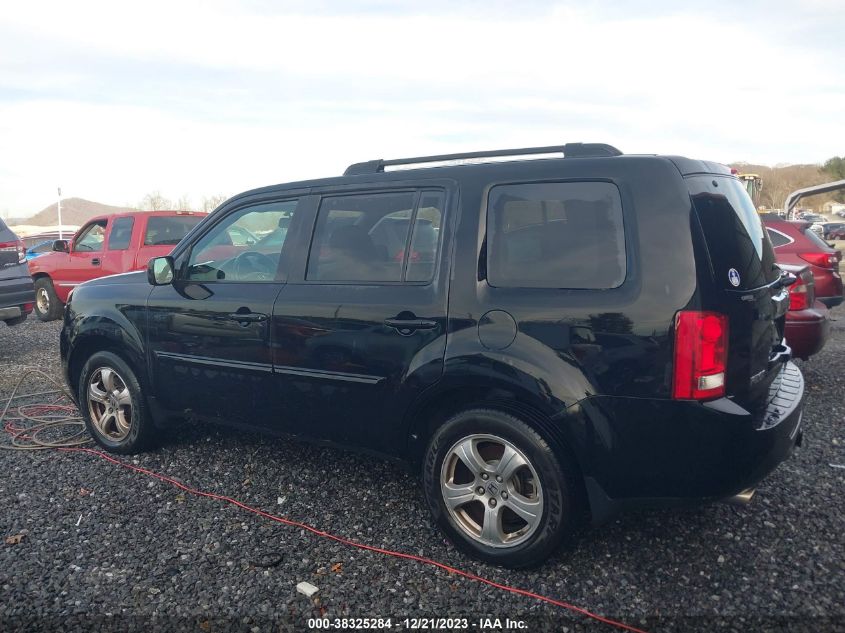 2013 HONDA PILOT EX-L - 5FNYF4H73DB028862
