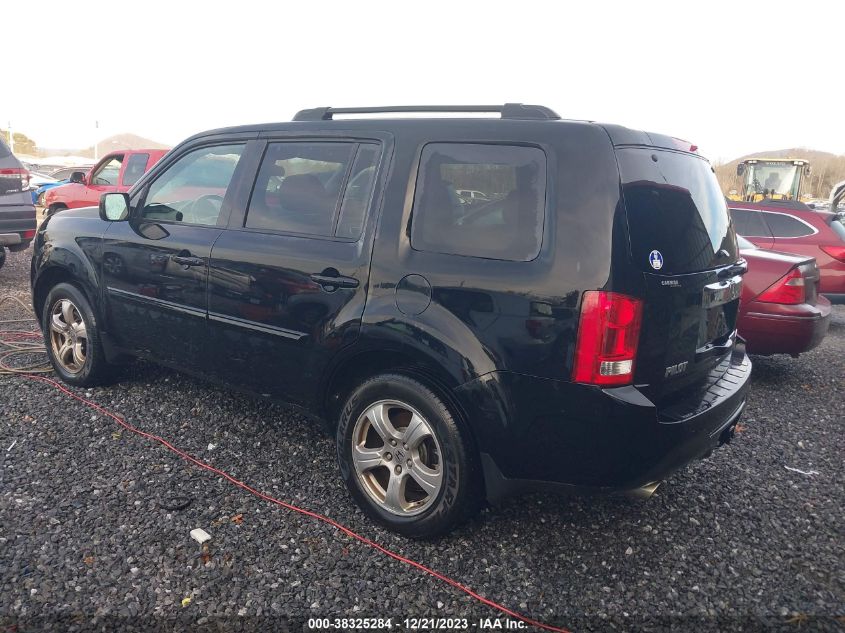 2013 HONDA PILOT EX-L - 5FNYF4H73DB028862