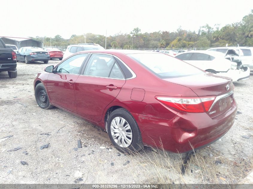 2016 TOYOTA CAMRY LE/XLE/SE/XSE - 4T1BF1FK5GU604485